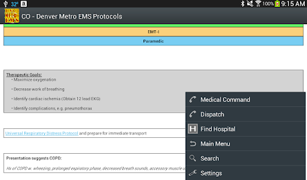 CO-Denver Metro EMS Protocols poster 12