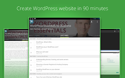 Udemy Wordpress Course poster 4