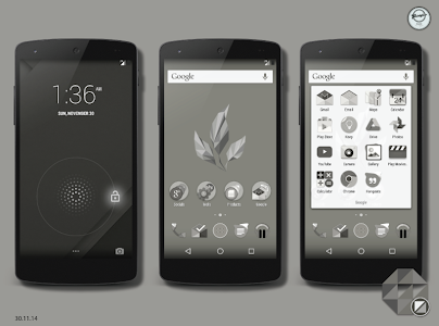 Screenshot AerGreyy - CM Theme v1