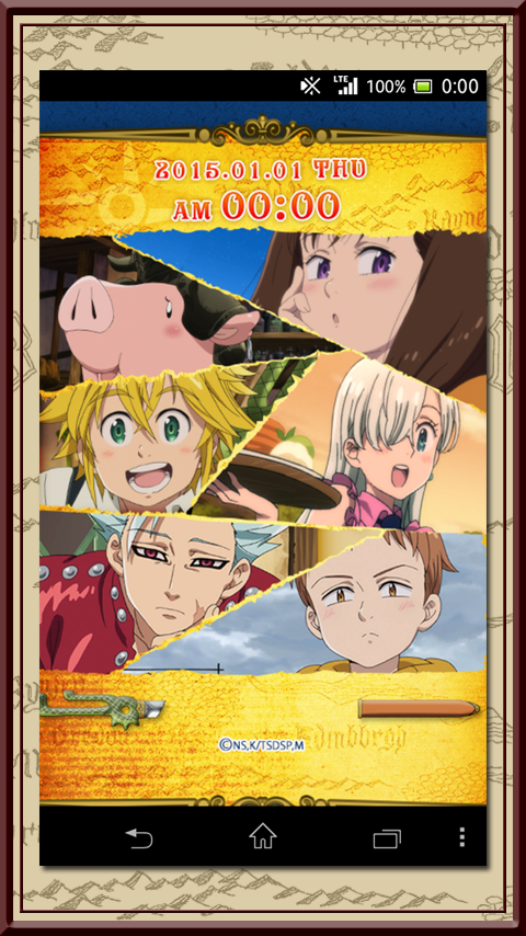 ロック画面 / 七つの大罪 Screen 3