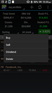 Stockeeper Pro Stock Portfolio Screenshots 3