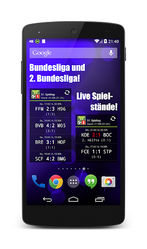 Bundesliga Widget