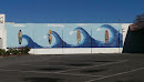Surfboard Mural