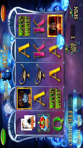 GENIE MAGIC SLOT MACHINE