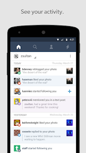 Tumblr - screenshot thumbnail