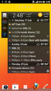 All-in-One Agenda widget