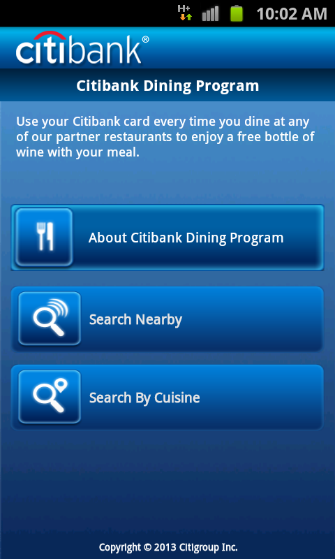 Citibank Australia - screenshot