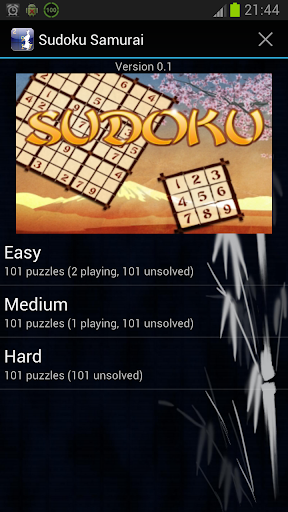 Sudoku Samurai Puzzle