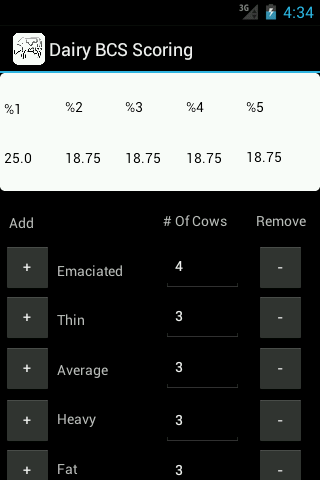 Dairy Body Condition Scoring