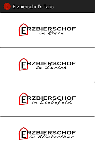 Erzbierschof's Taps