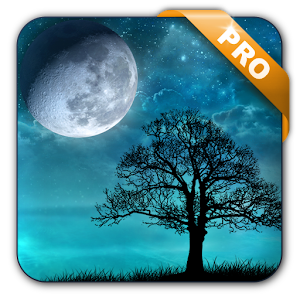 Blue Night Live Wallpaper Pro v1.0.1 APK Cover art