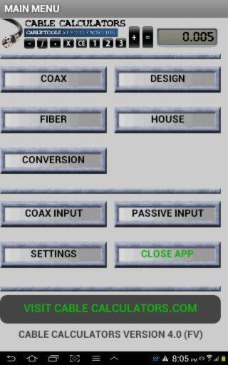 CableCalculatorsFree