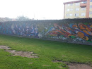 Great Colorful Graffiti Wall