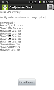 Texas QSO Party Summary screenshot