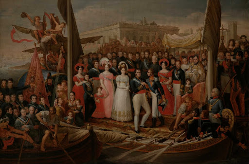Landing of Ferdinand VII in El Puerto de Santa María