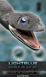 How to mod snake poweramp skin light blue patch 3.02 apk for android