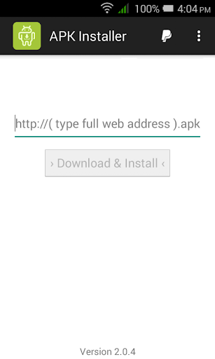 APK Installer from WEB