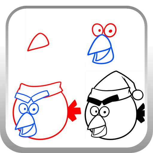 How to Draw a Xmas Angry Bird 娛樂 App LOGO-APP開箱王