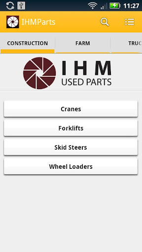 IHM Used Parts