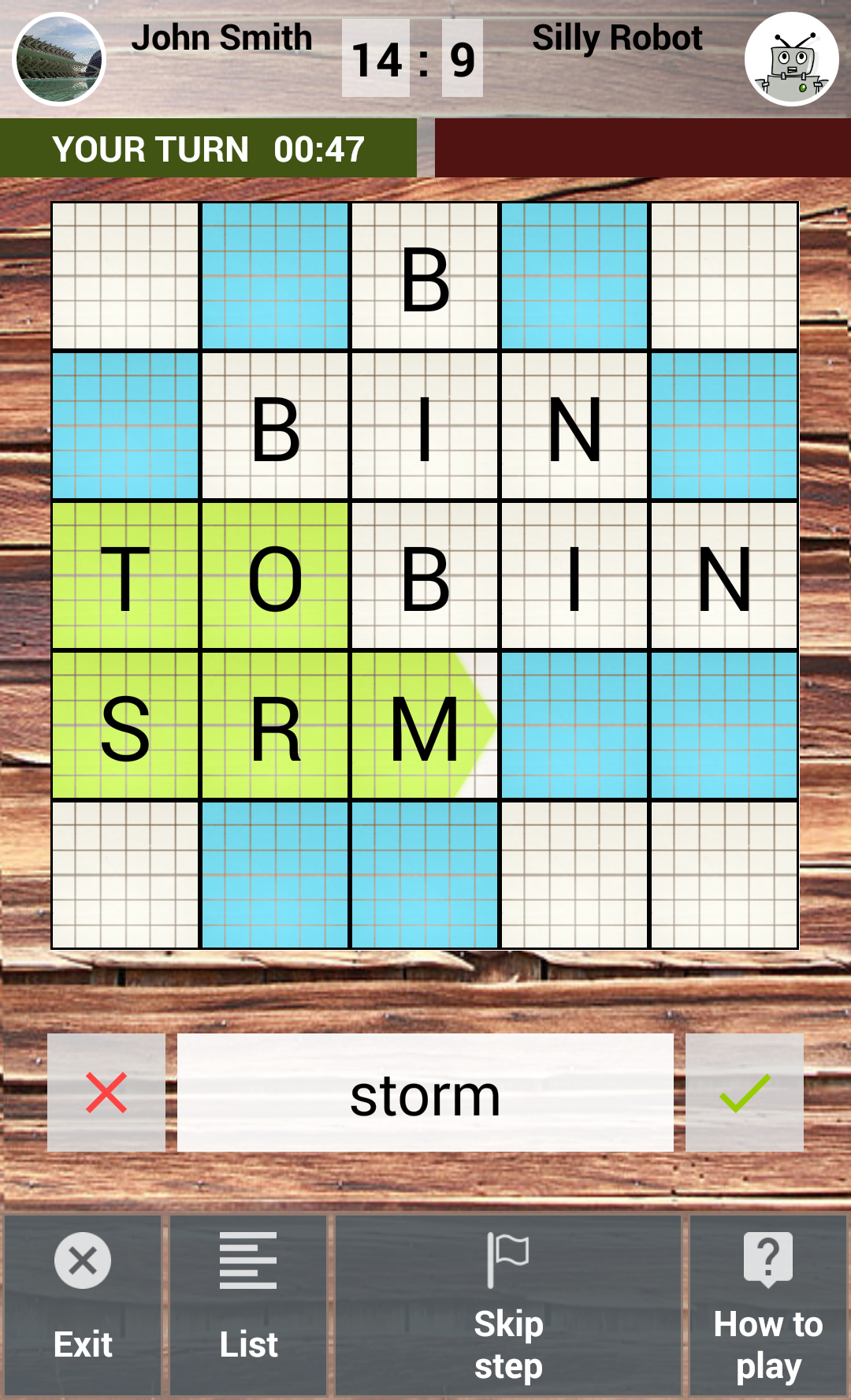Android application King's Square screenshort