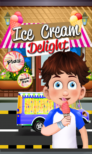 Frozen ice cream cooking games