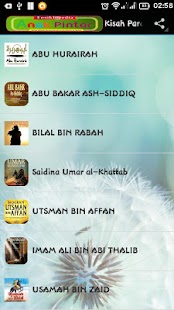 Kisah Para Sahabat RASULULLAH Screenshots 0