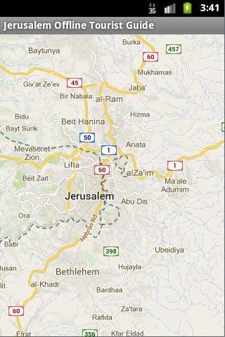 Jerusalem Offline Tourist Maps