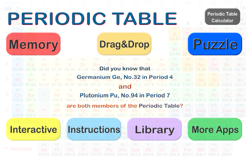 【免費解謎App】Periodic Table Puzzle-APP點子