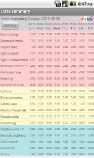 Life Balance time manager Screenshots 1