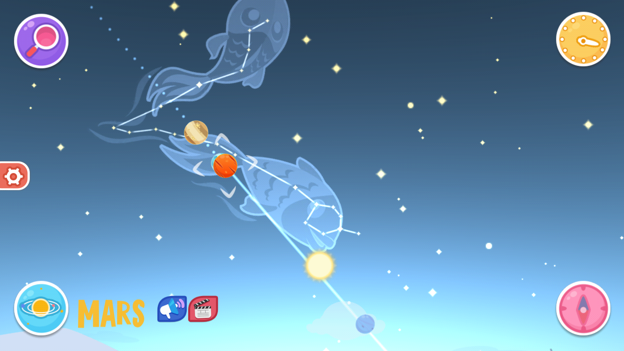 Android application Star Walk Kids - Explore Space screenshort