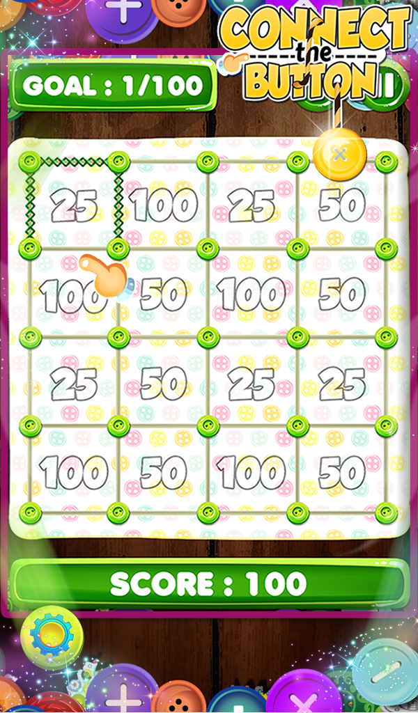 Connect The Buttons Screen 2