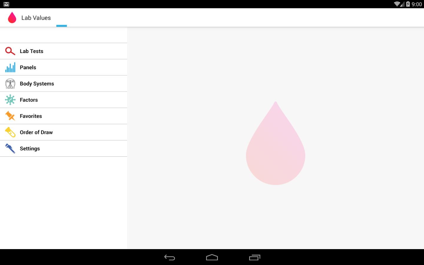    Lab Values Reference Pro- screenshot  