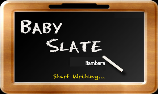 Baby Slate - Bambara