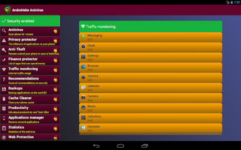 Screenshot Antivirus Security v2.1