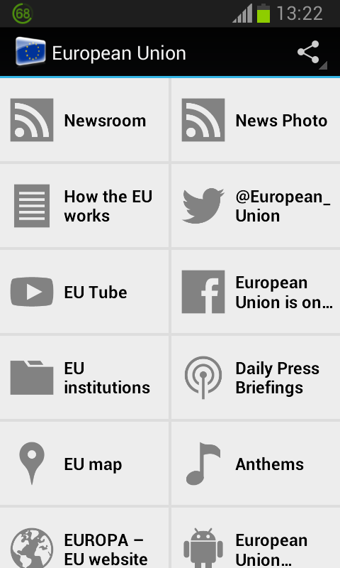 European Union Premium Screen 1