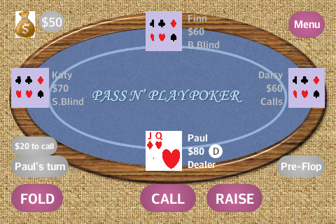Pass n Play Poker Texas Holdem
