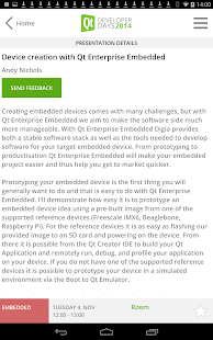 QtDevDays Screenshots 3