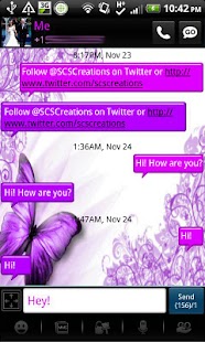 How to download GO SMS - Appealing Purple 1.1 unlimited apk for pc