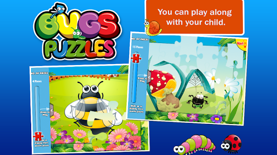 Preschool Puzzles: Bugs Jigsaw Screenshots 6