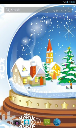 Christmas Snowglobe LWP