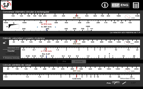 S&P Duct Calculator Screenshots 3