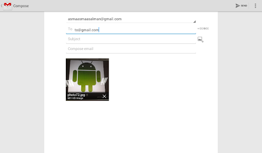 Press to Send Screenshots 6