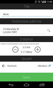 Free GPS Alarm Screenshots 2