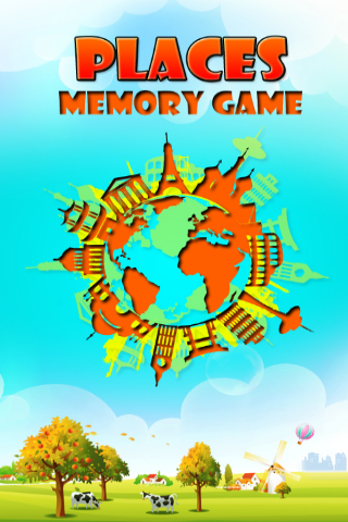 Places Memory Match