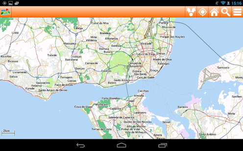 Lisbon Offline mappa Map Screenshots 7