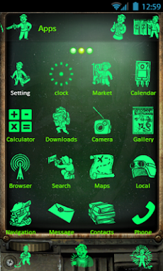 Go Launcher Fallout Pipboy Androidアプリ Applion