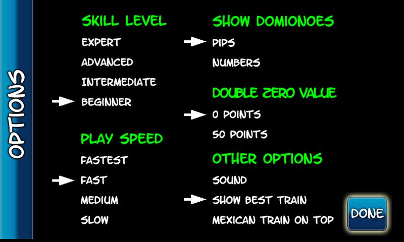Mexican Train Dominoes Screen 3
