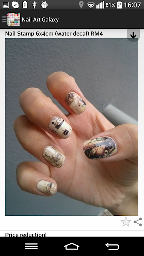 Nail Art Galaxy