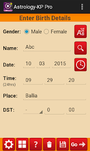 Astrology - KP Pro Screenshots 1