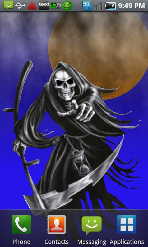 Grim Reaper LiveWallpaper Full Screen 3